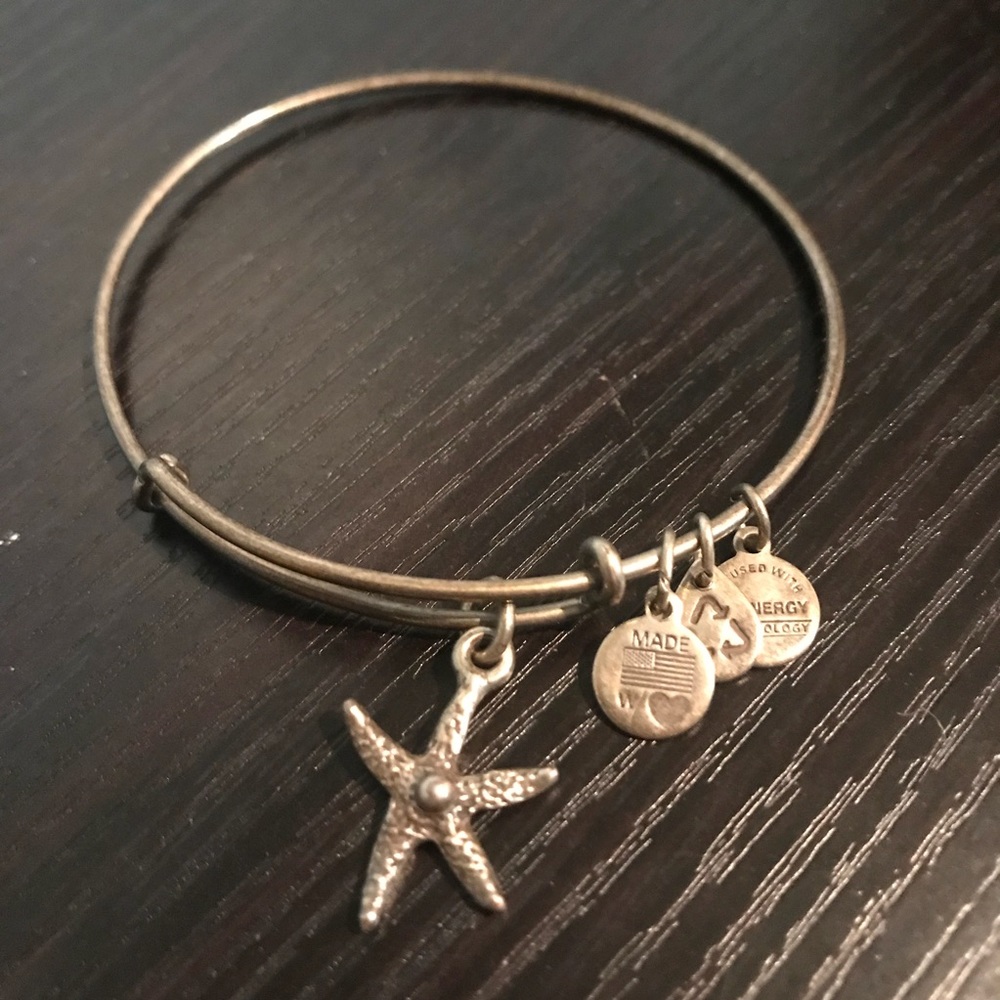 Alex & Ani Starfish Charm Bangle